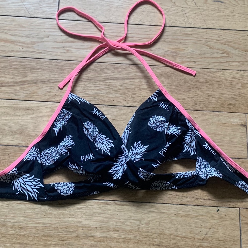 VS PINK Crossover Bathing Suit Top